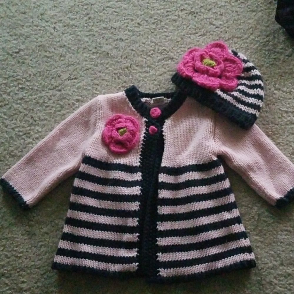 Sweater set with hat